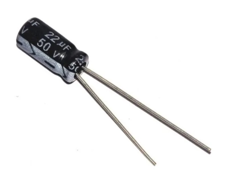 Adafruit Condensadores electrolíticos 10uF 50V - Paquete de 10 [ADA2195]