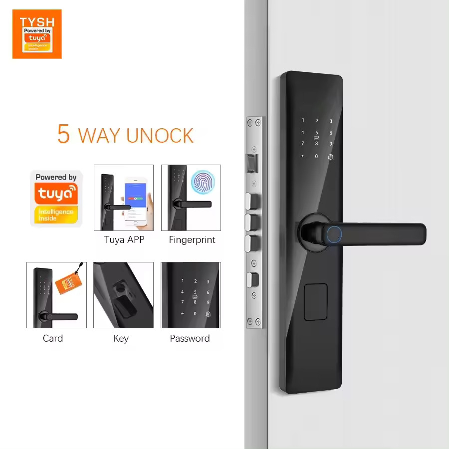 Cerradura Digital Inteligente Wi-Fi Tuya Smart – CDB-02-B