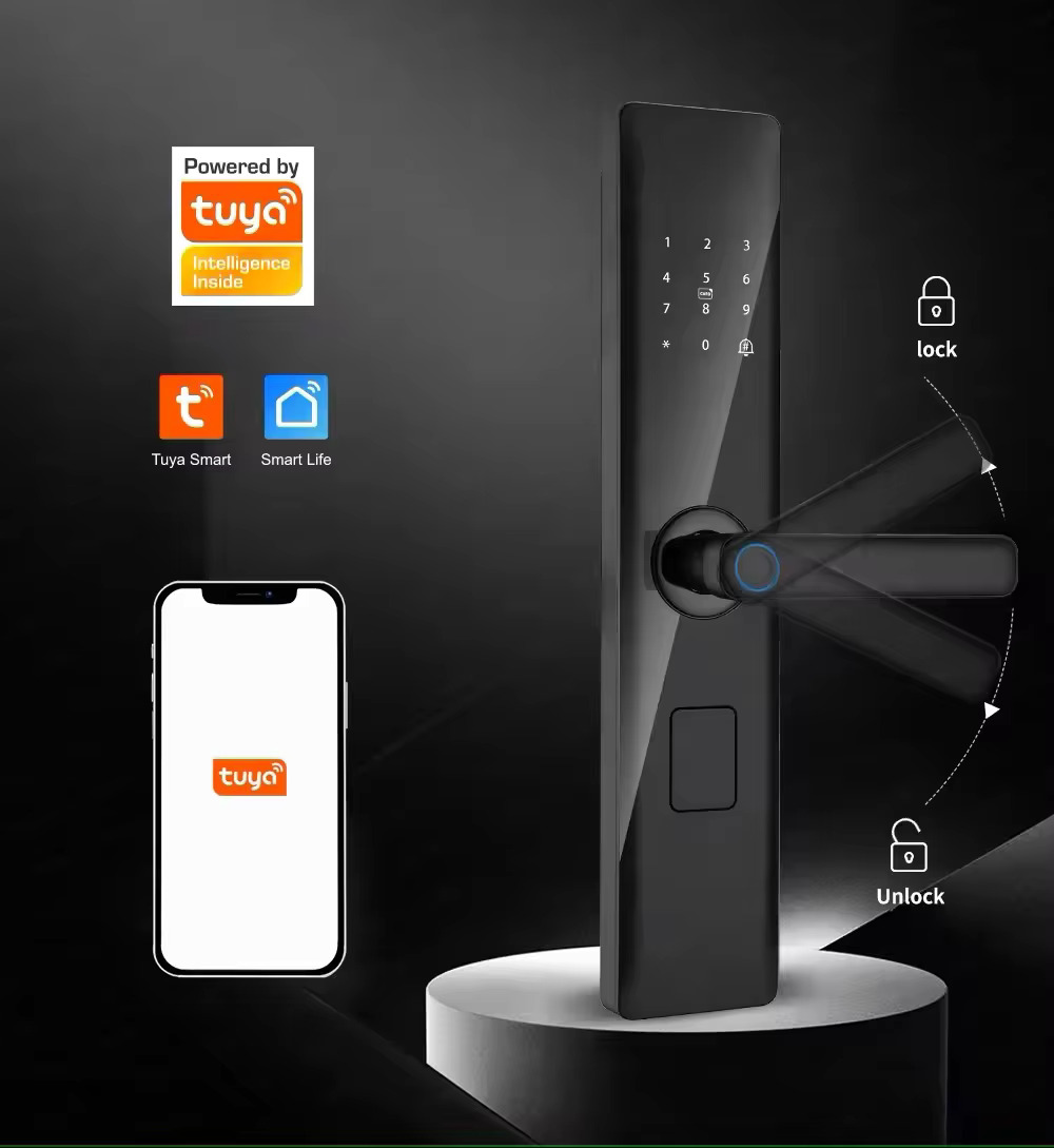 Cerradura Digital Inteligente Wi-Fi Tuya Smart – CDB-02-B