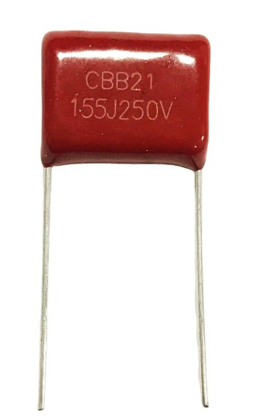 CONDENSADOR POLIESTER 250V 155J