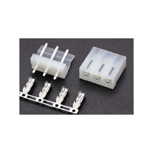 Conector Molex 3 Pines Hembra–Macho
