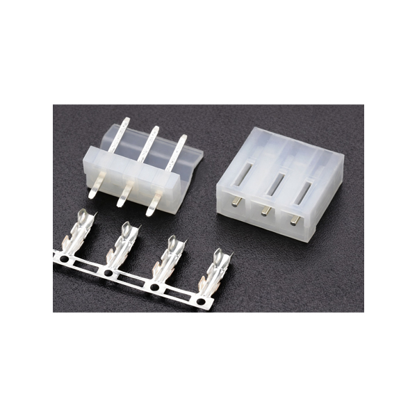 Conector Molex 3 Pines Hembra–Macho