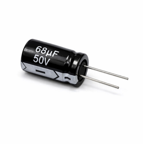 Condensador Electrolítico 68uf 50V