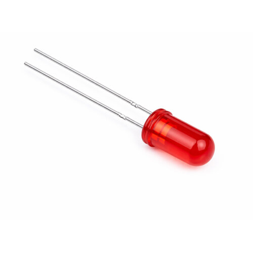 LED Alto Brillo Rojo 5mm